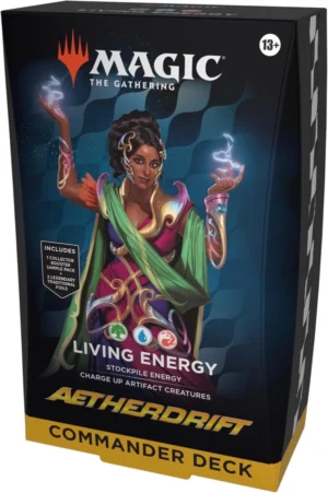 Aetherdrift Commander Deck: Living Energy