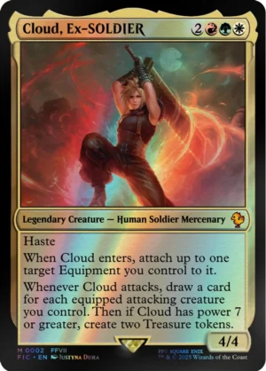 mtg final fantasy cloud ex soldier