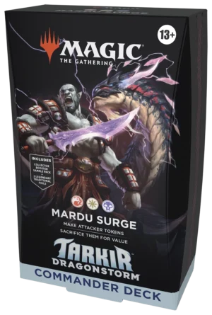 mtg tarkir dragonstorm commander deck mardu surge